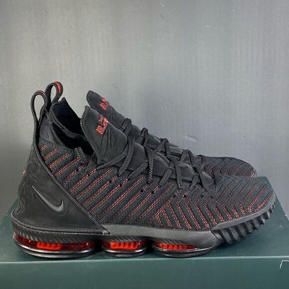 Nike  LEBRON 16 EP 'FRESH BRED' sneaker shoes mens size 12 - Picture 1 of 11
